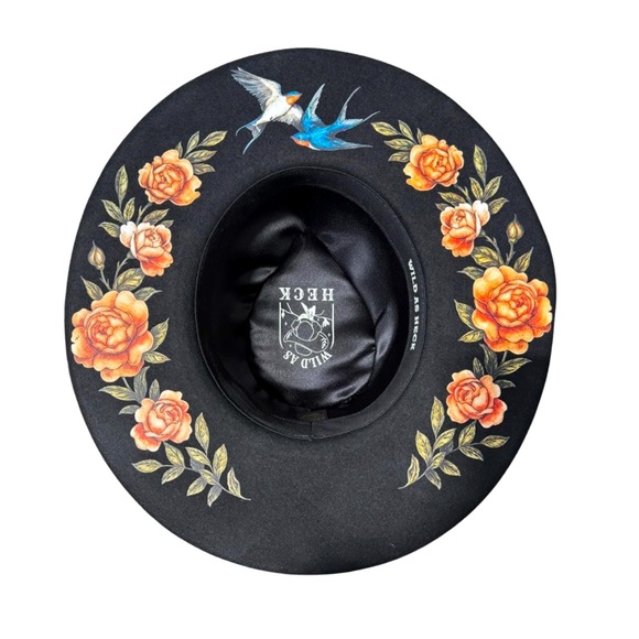 Wild as Heck Hats - The Roux Wool Fedora Rancher Hat - Picture 1 of 6